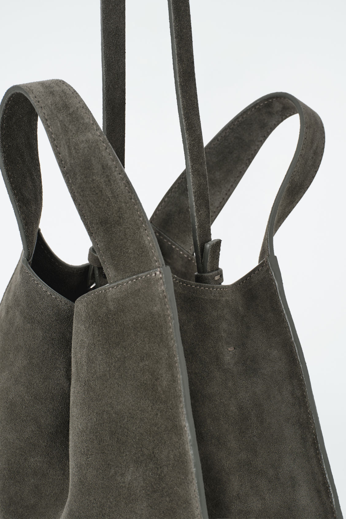 Suede Alcove mini tote