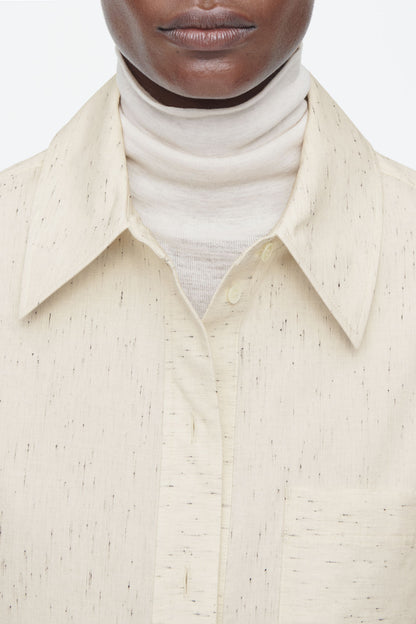 Flecked Cotton shirt