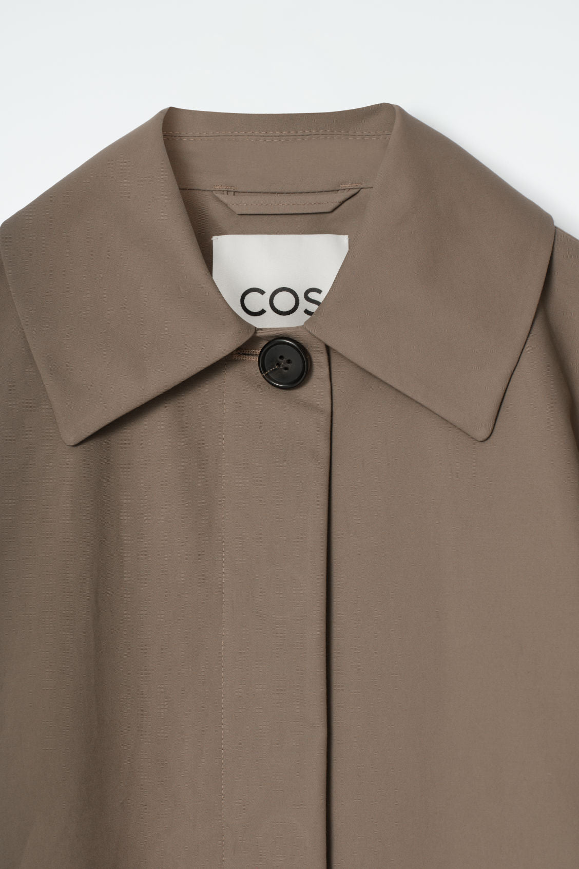 Collared cotton car jacket