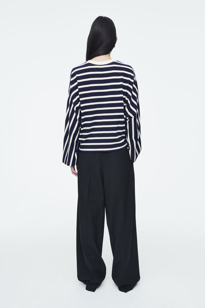 Boxy long-sleeved t-shirt
