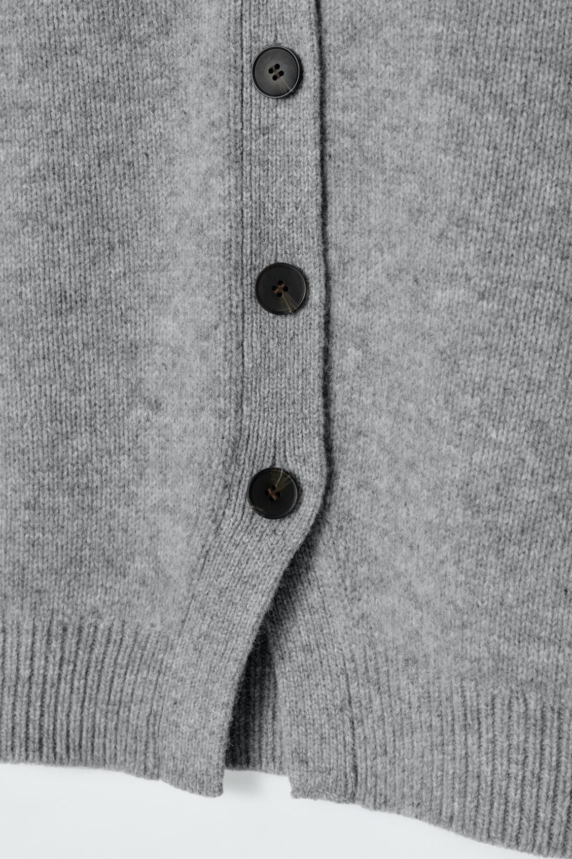 V-neck merino wool waistcoat