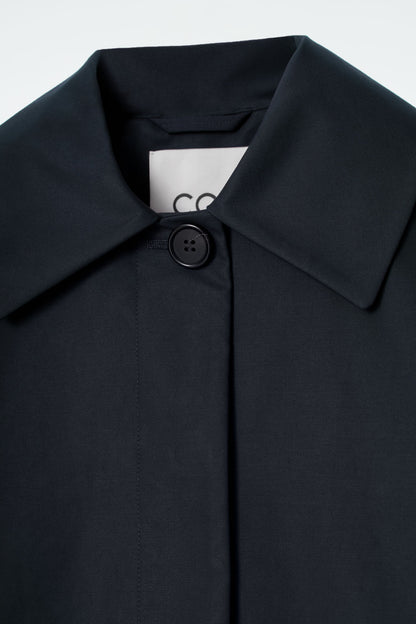 Collared cotton car jacket