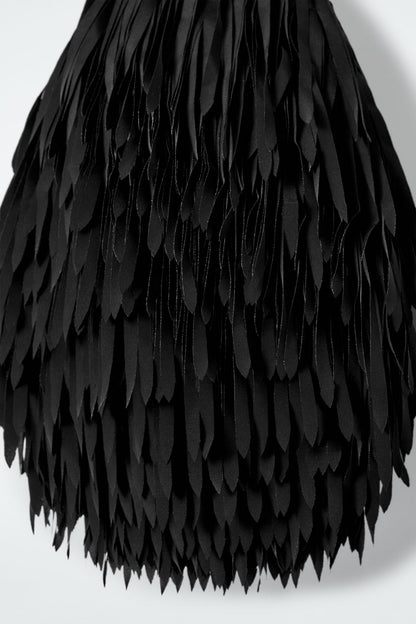 Fringed clutch