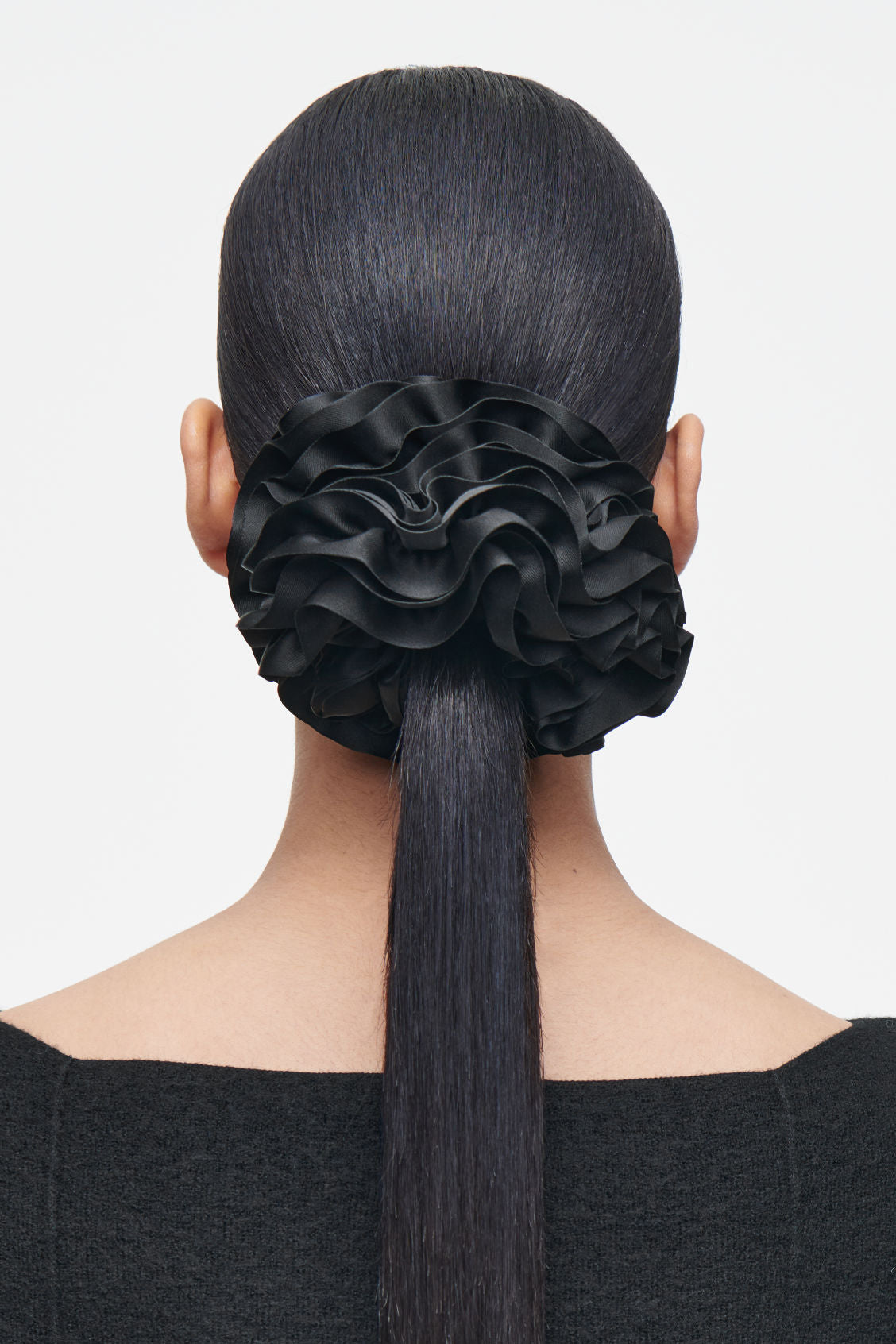 Ruffled scrunchie