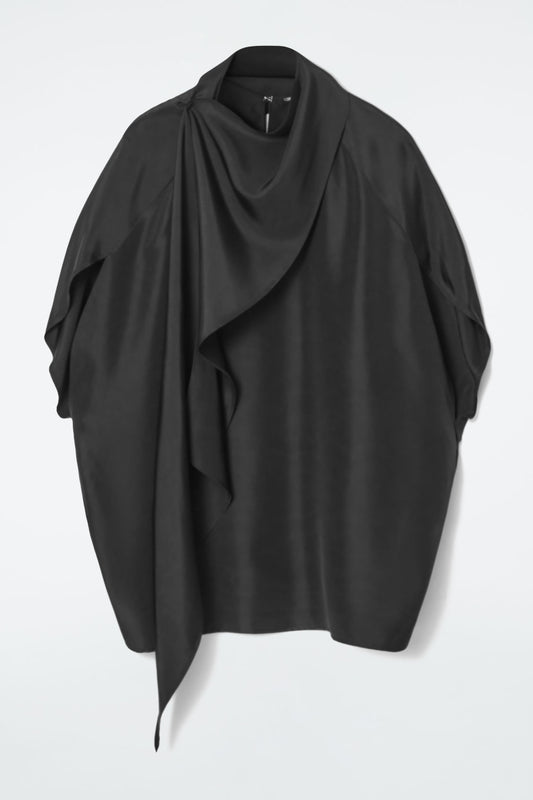 The silk scarf blouse