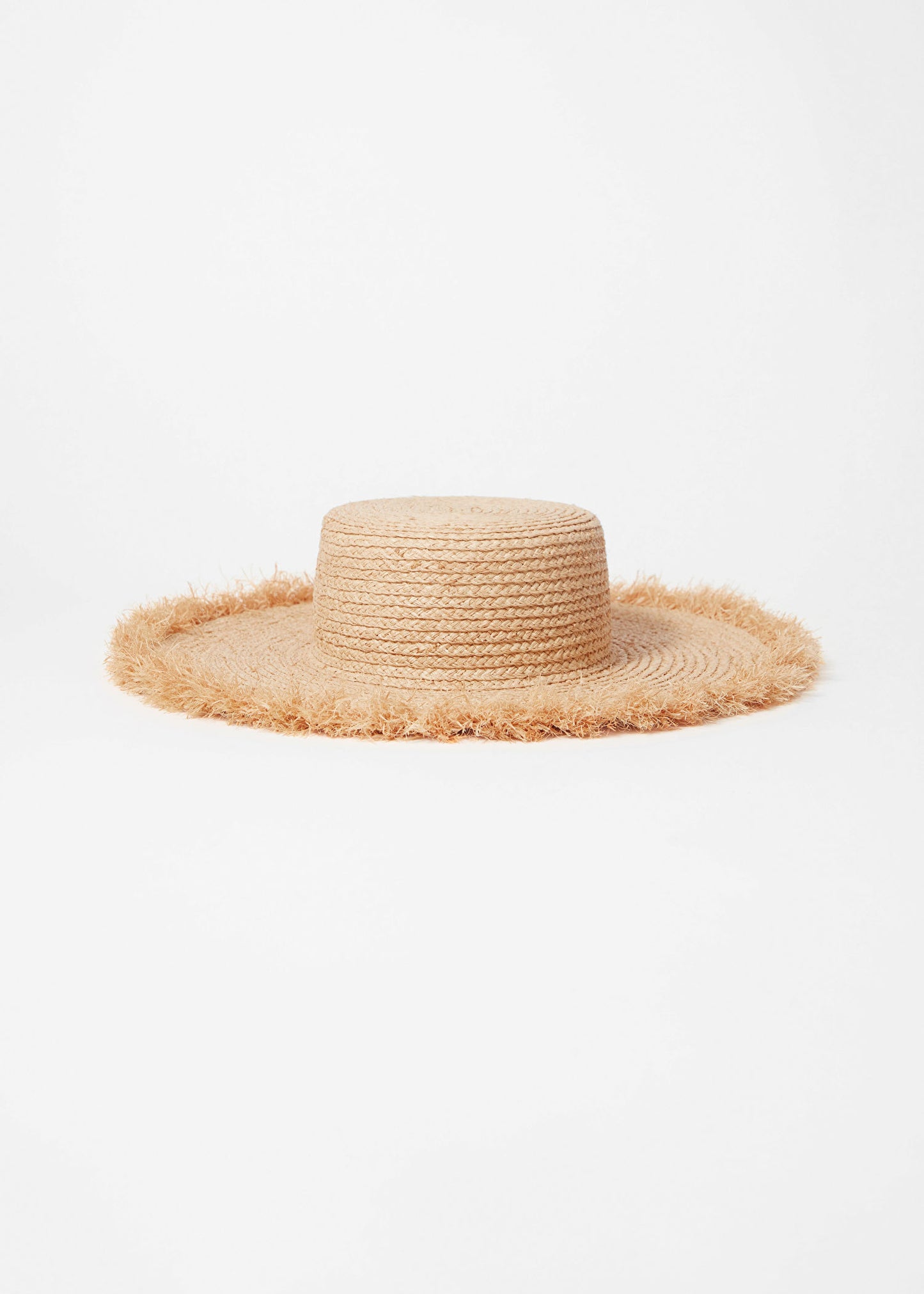 Frayed Fedora Straw Hat