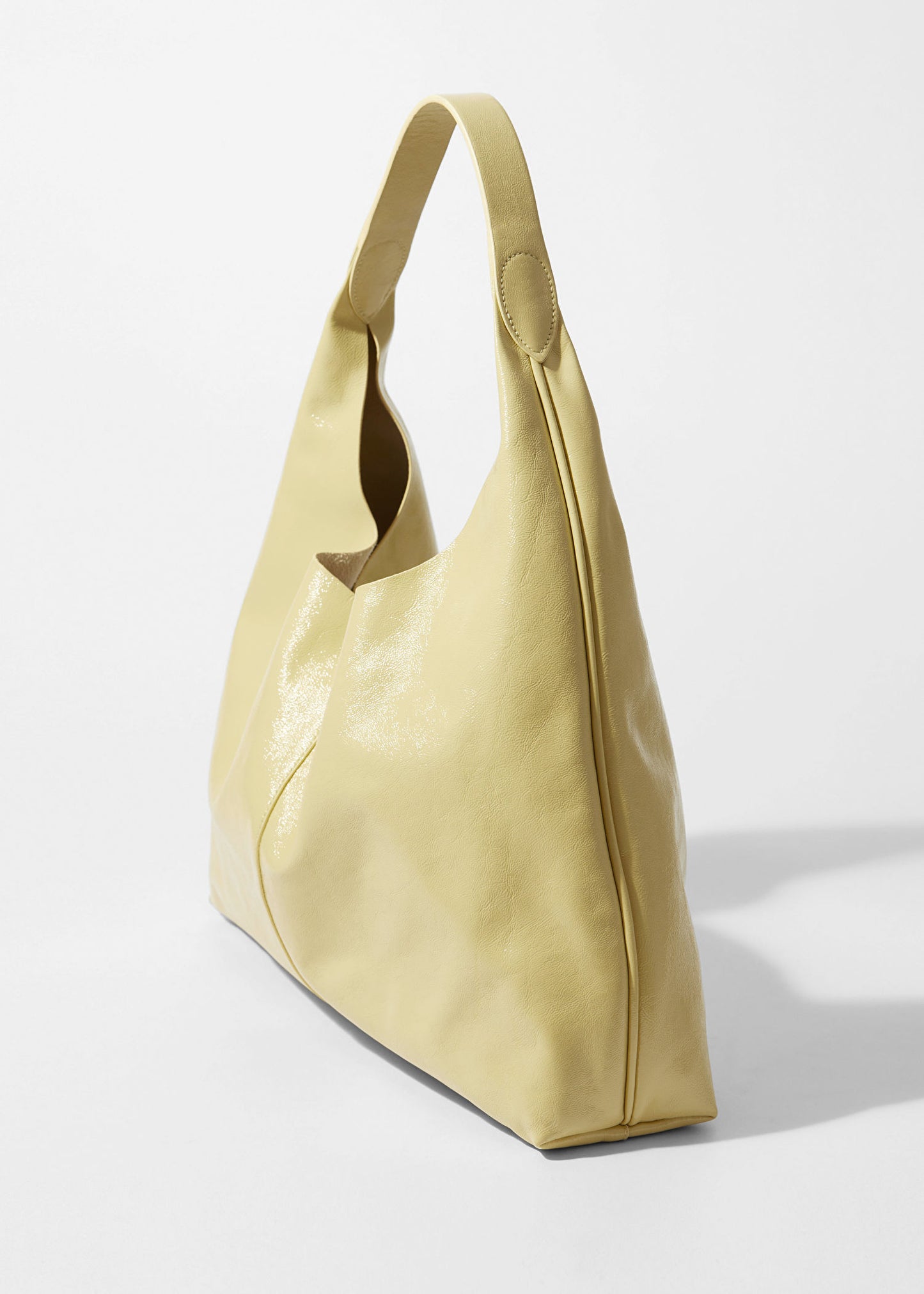 Patent-Leather Tote