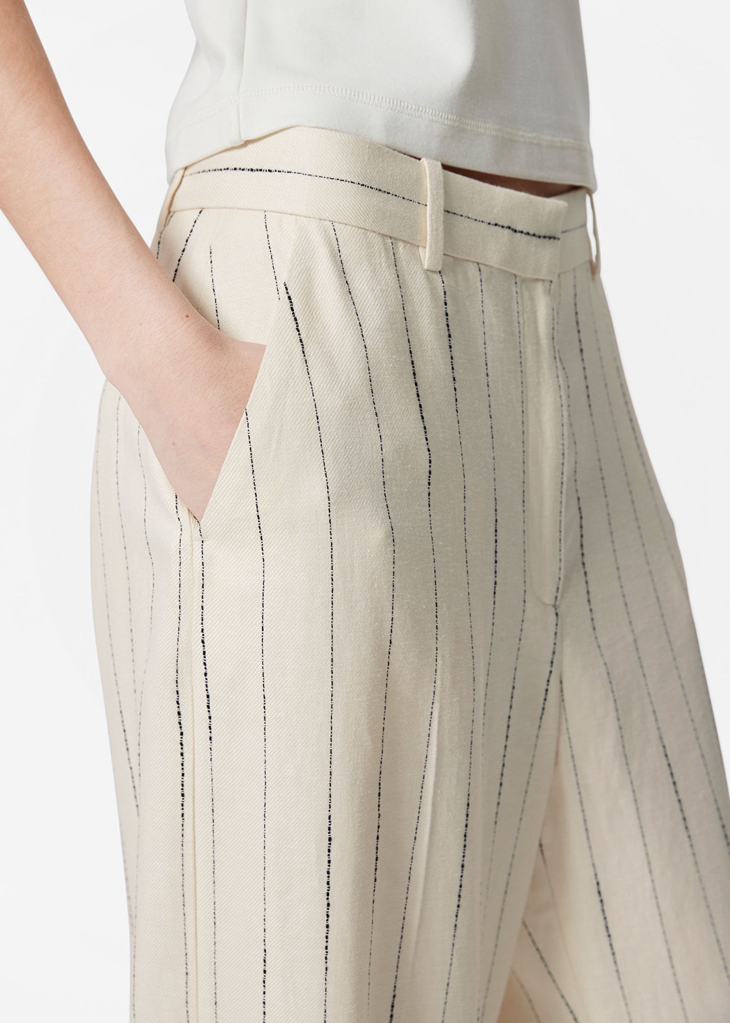 Wide Tailored Trousers