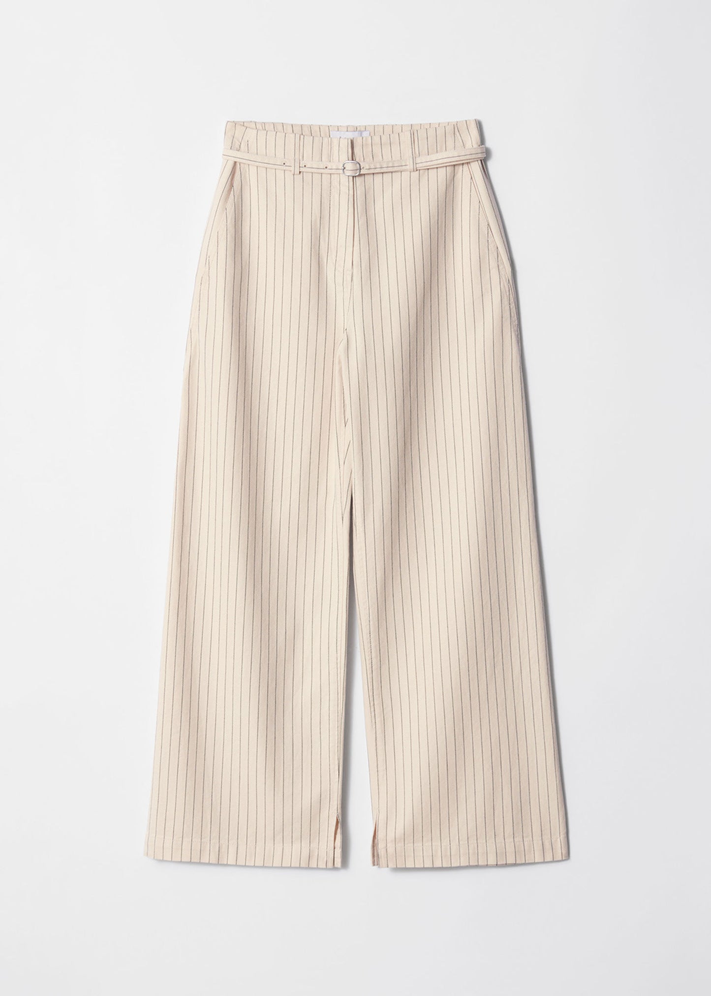 Buckle-Belt Trousers