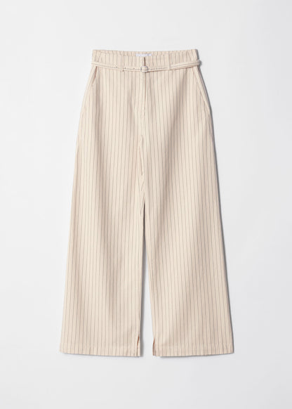 Buckle-Belt Trousers