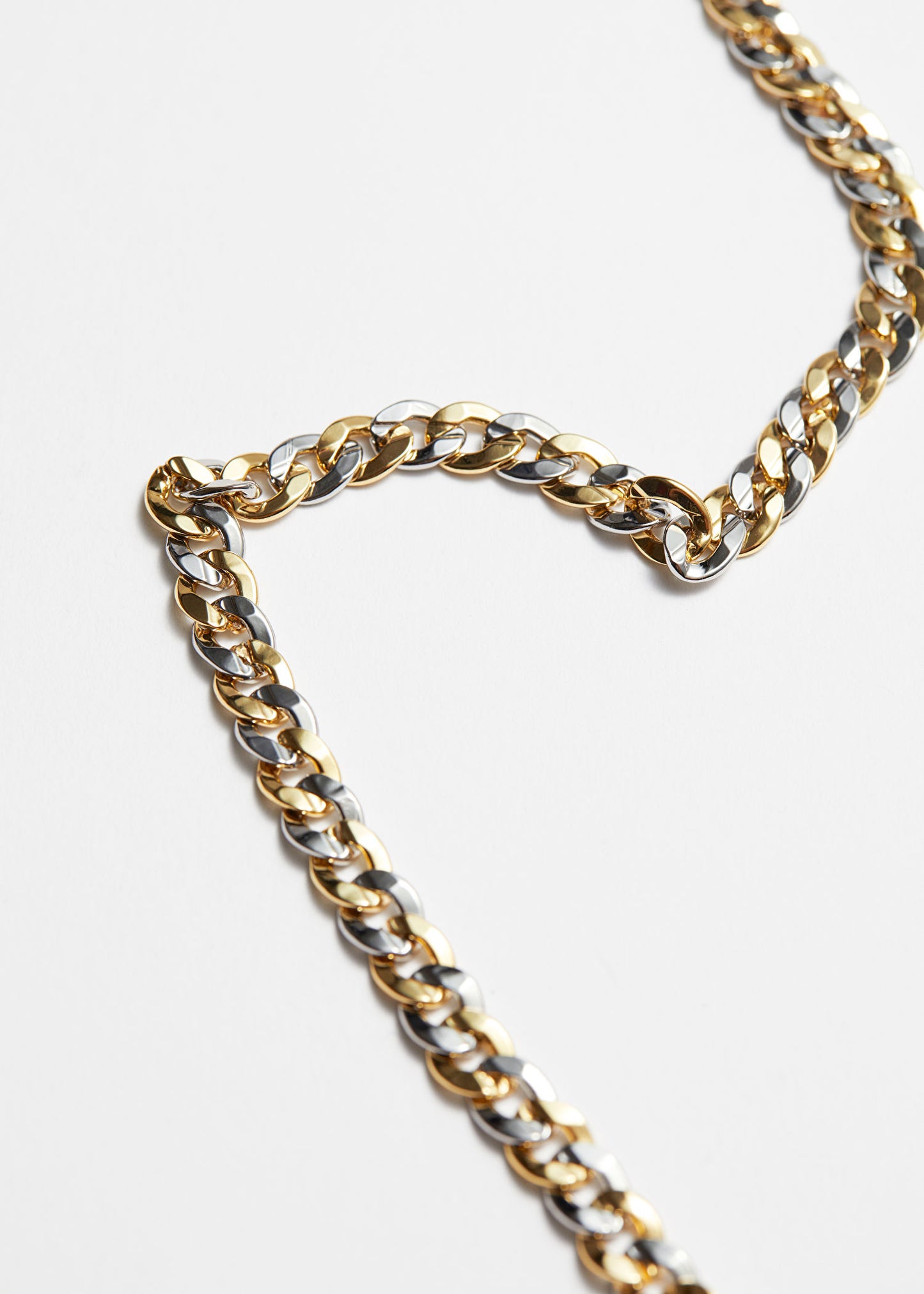 Silver- and Gold-tone Necklace