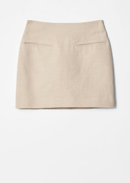 Tailored Mini Skirt