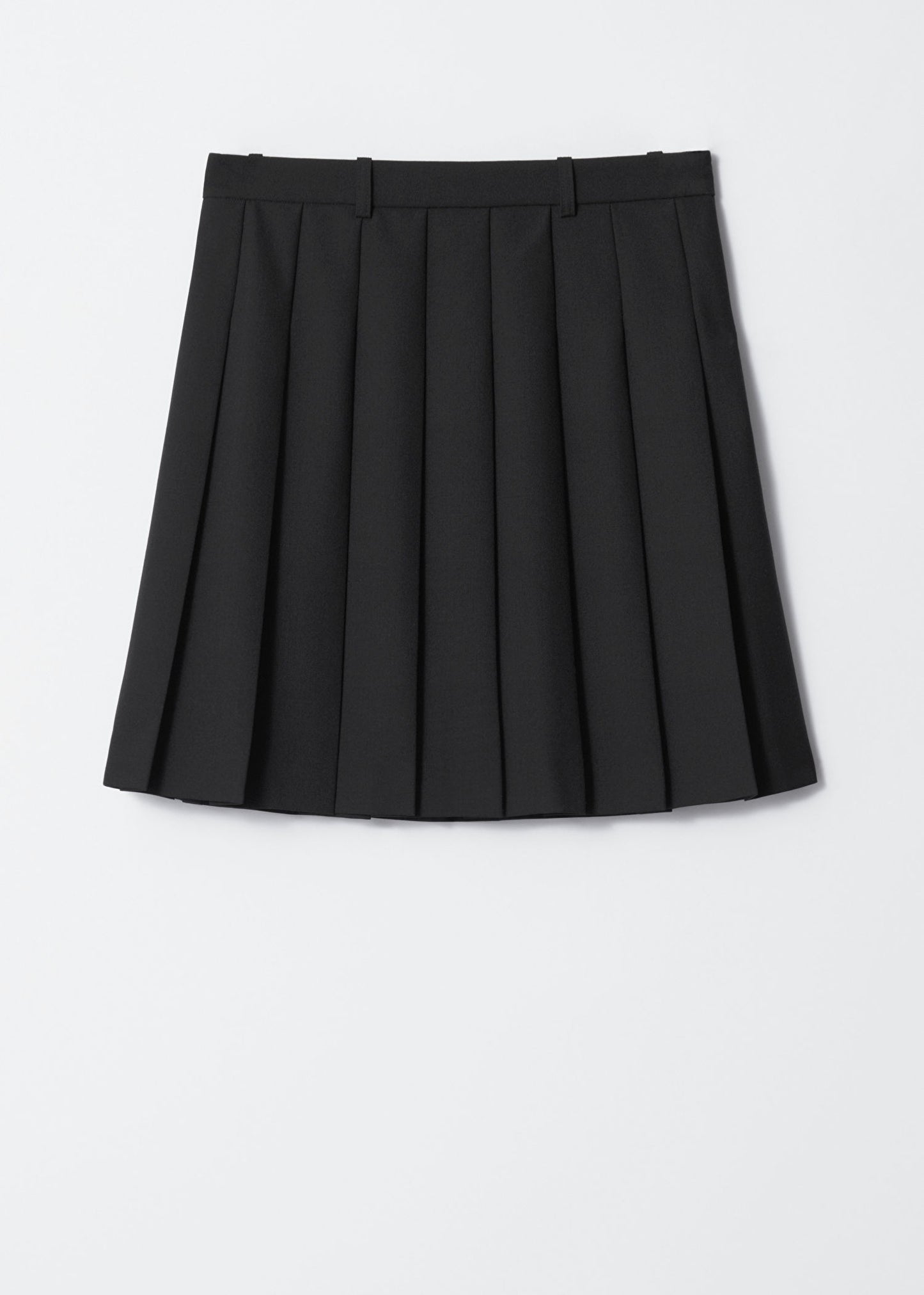 Pleated Mini Skirt