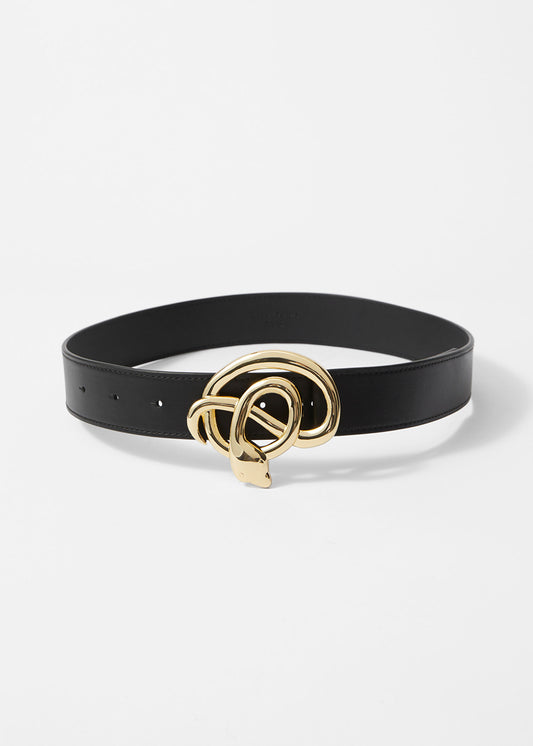 Sculptural Knot-Buckle Belt