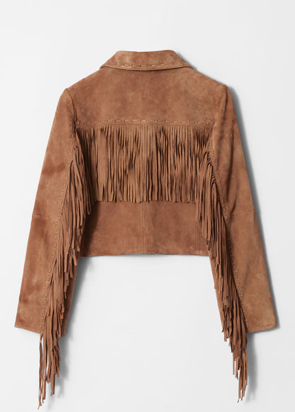 Fringe Suede Jacket