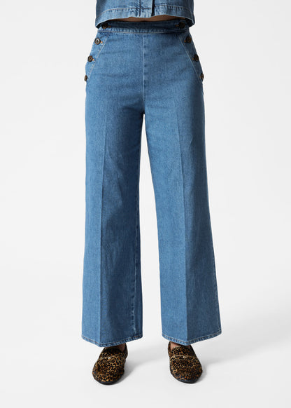 Denim Sailor Trousers