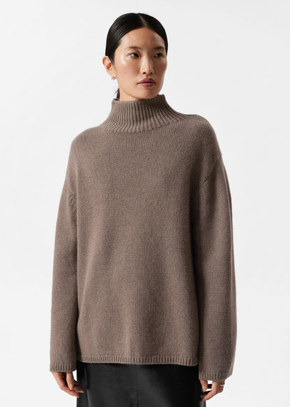 Wool-Blend Turtleneck Jumper