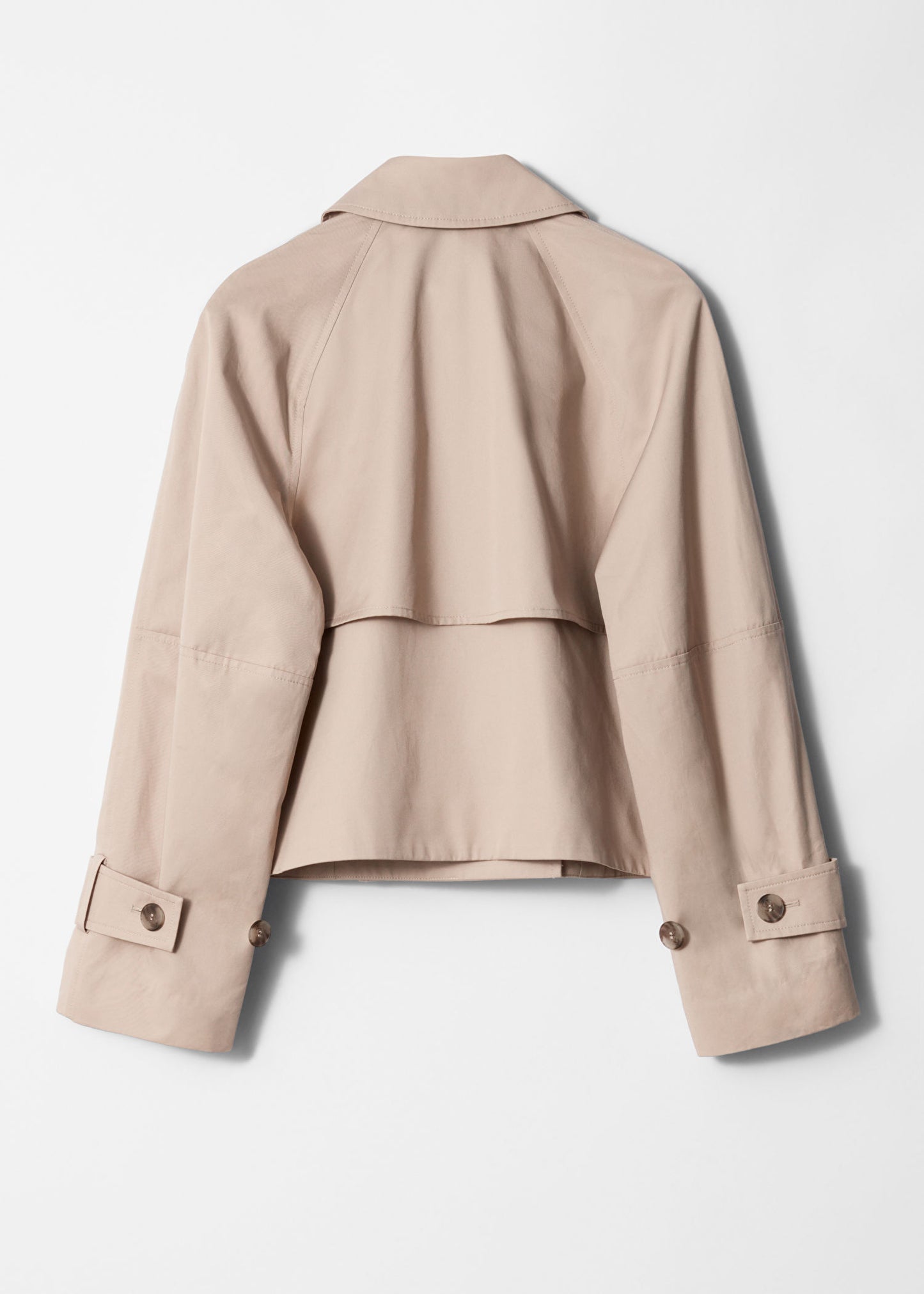 Short Trench Coat Jacket