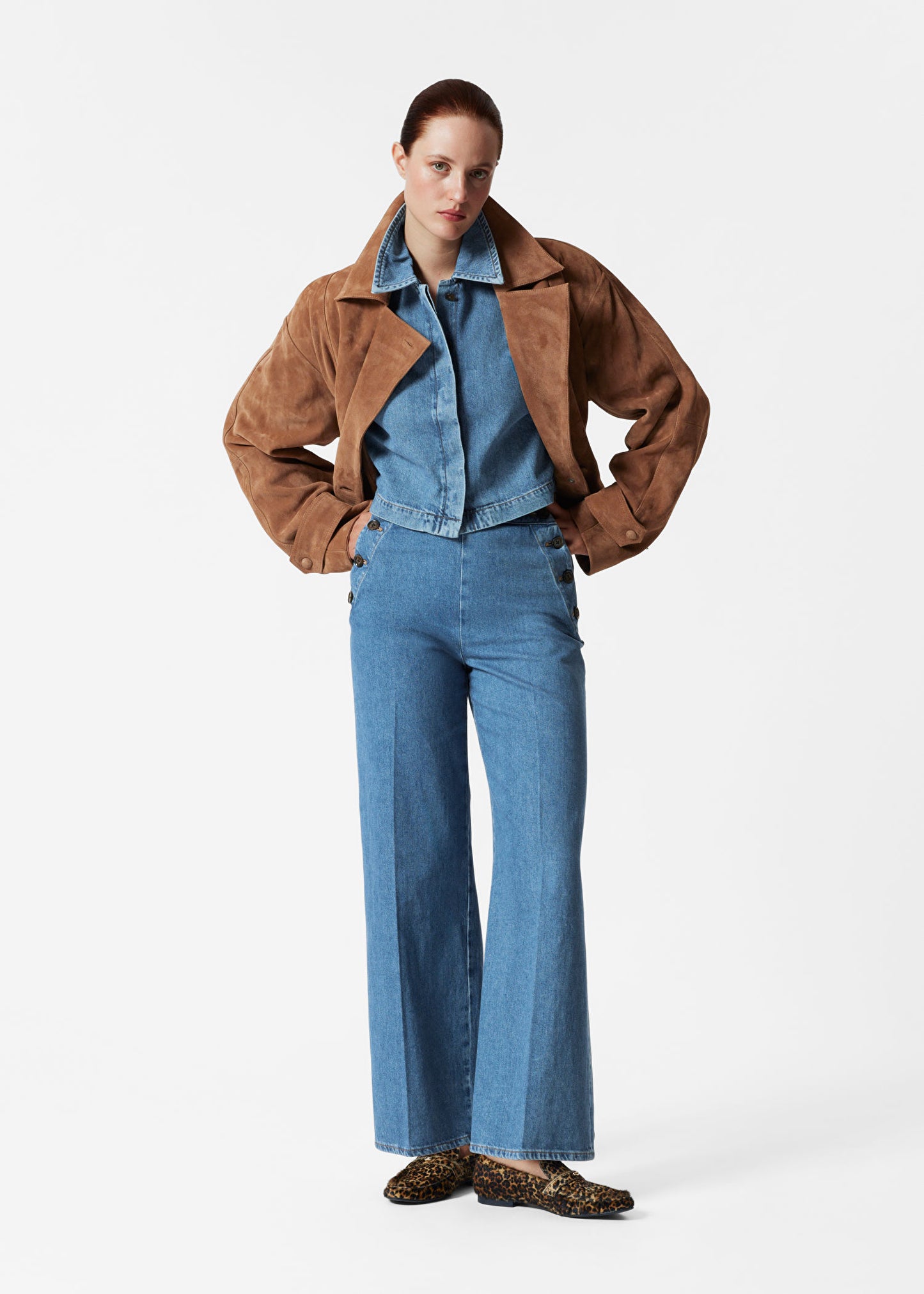 Denim Sailor Trousers