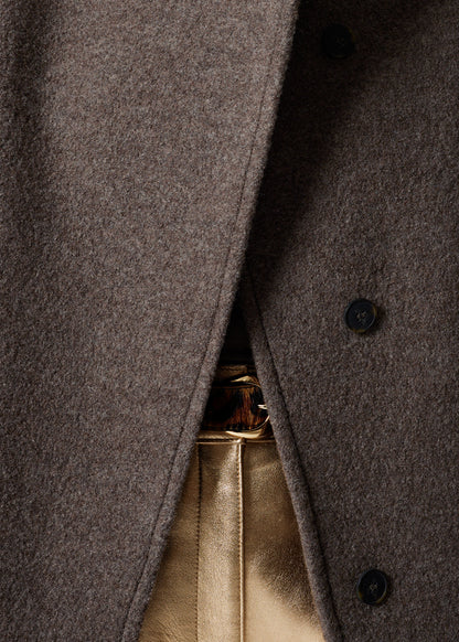 Asymmetric Wool Jacket