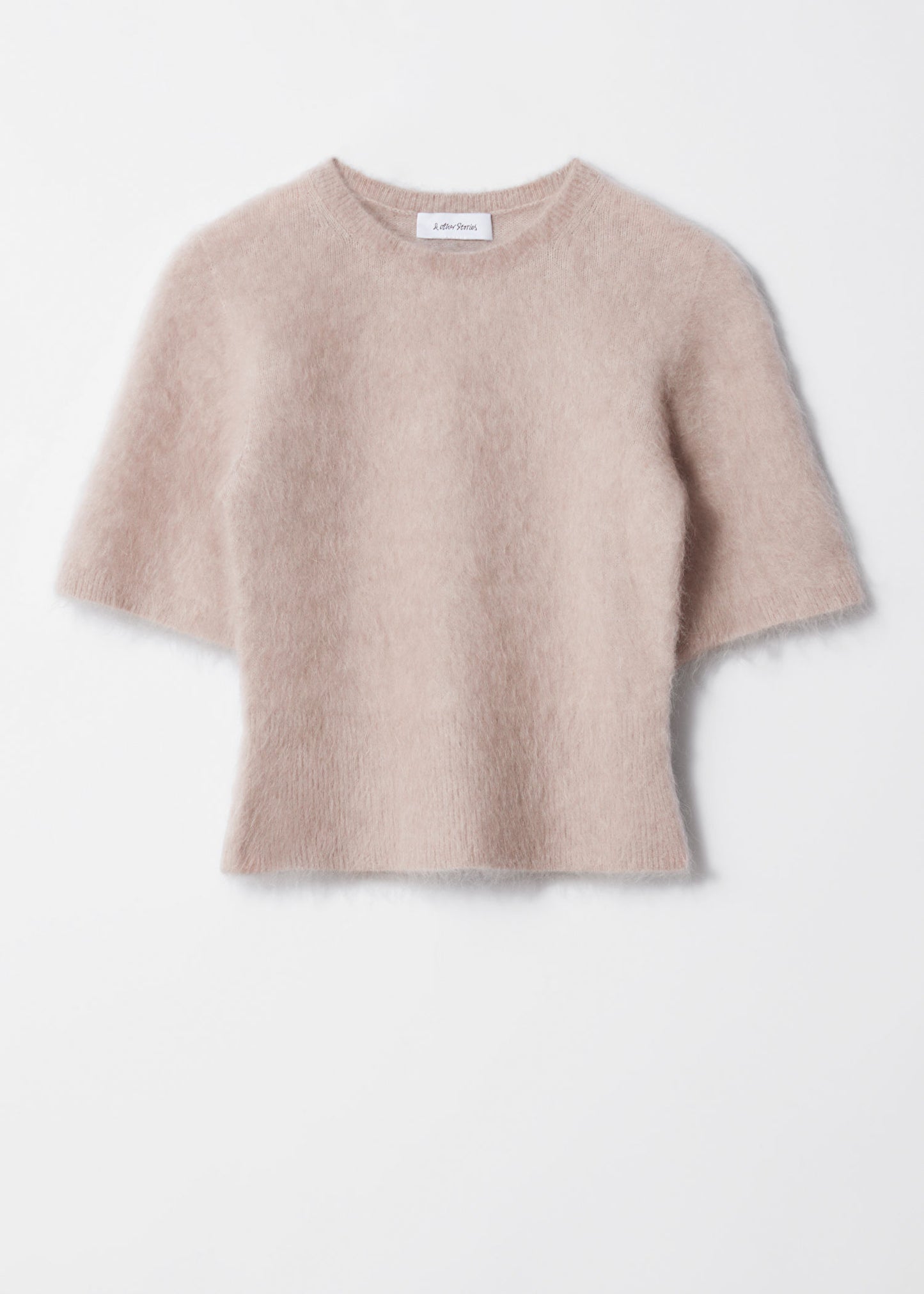 Brushed-Knit T-Shirt