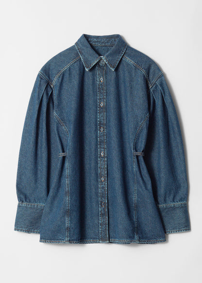 Tapered Denim Shirt