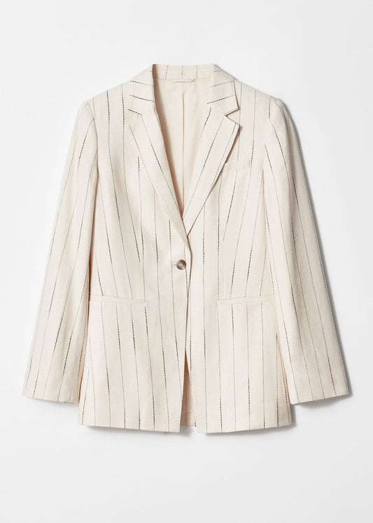 Single-Breasted Relaxed Blazer