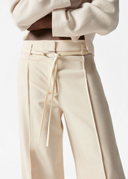 Deco-Buckle Tailored Trousers