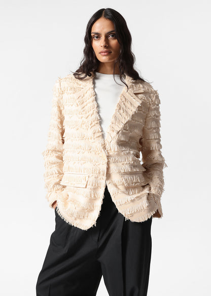 Fringed Blazer