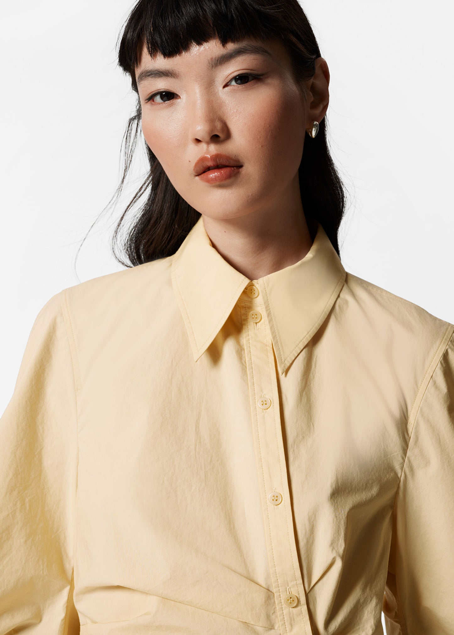 Asymmetrical Cotton Shirt