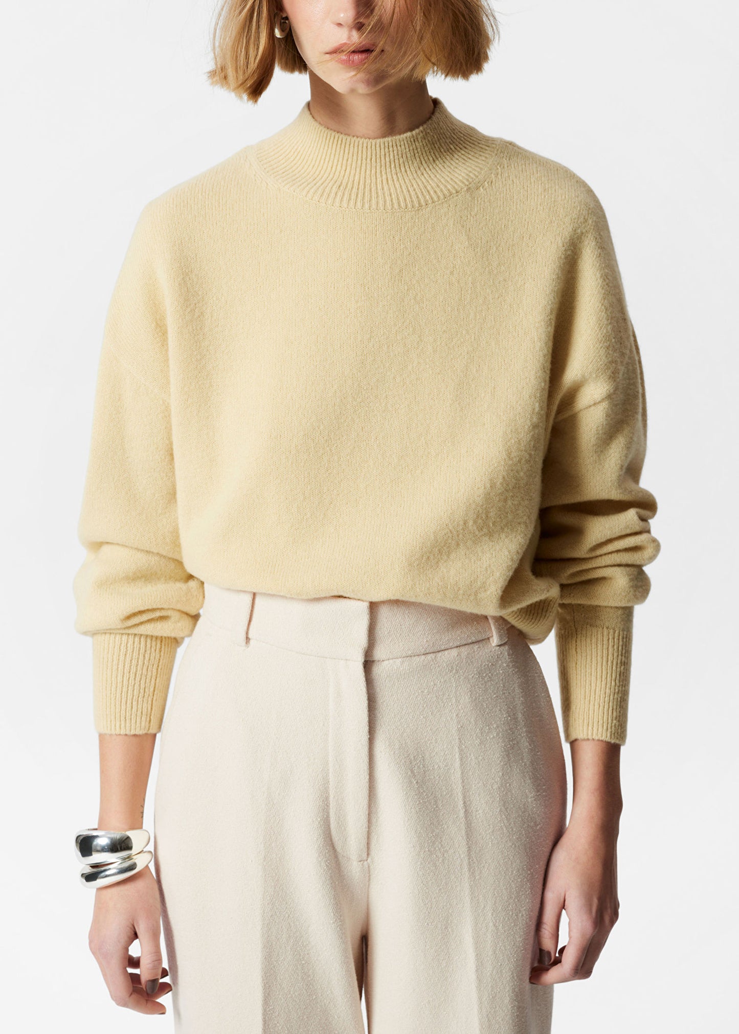 Mock Neck Jumper