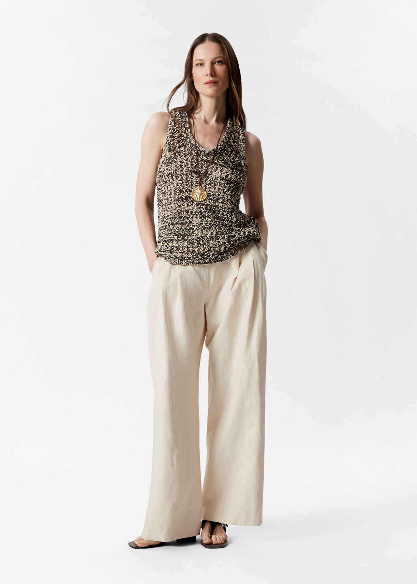 Wide-Leg Trousers