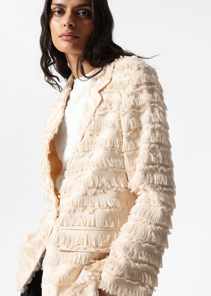 Fringed Blazer