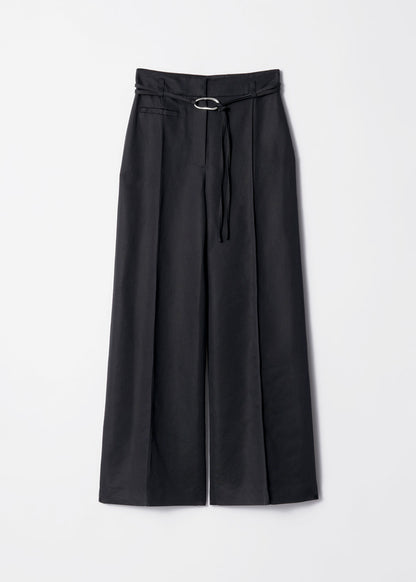 Tailored Tie-Belt Trousers