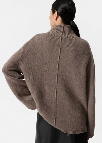 Wool-Blend Turtleneck Jumper