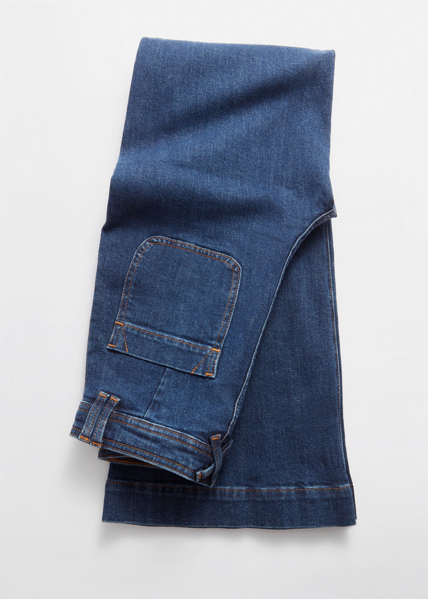 High-Waist Bootcut Jeans