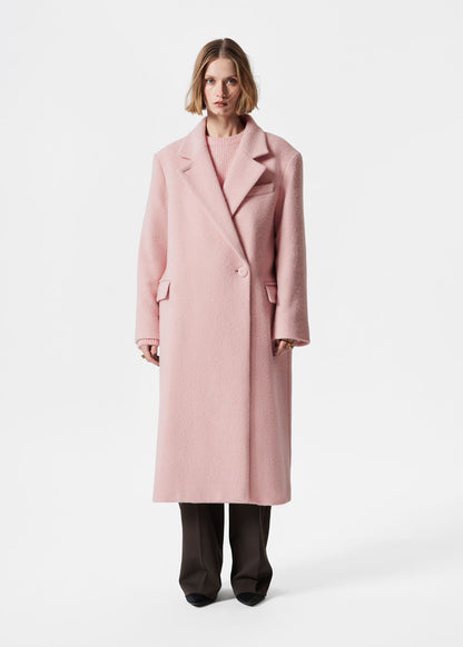 Double-Breasted Wool Coat