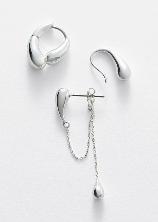 Sculptural Earrings Set