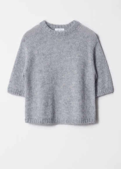 Knitted Mohair-Blend T-Shirt