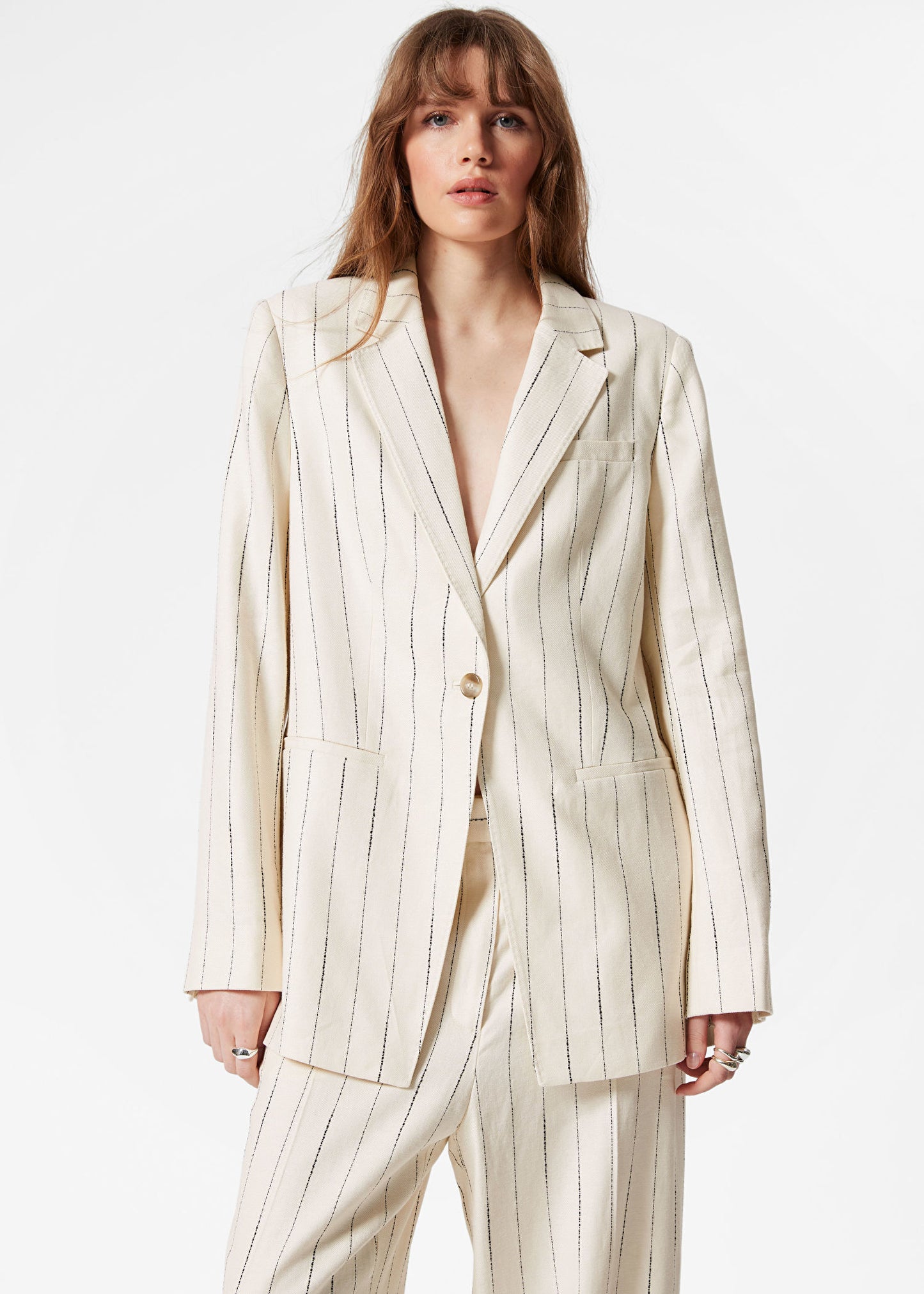 Single-Breasted Relaxed Blazer