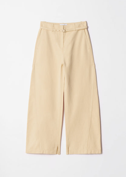 Buckle-Belt Trousers