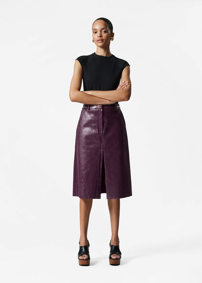 A-Line Midi Skirt