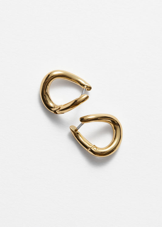 Twisted Hoop Earrings