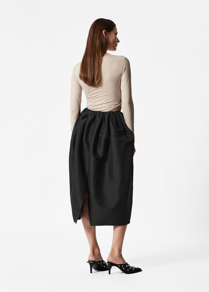 Balloon Midi Skirt