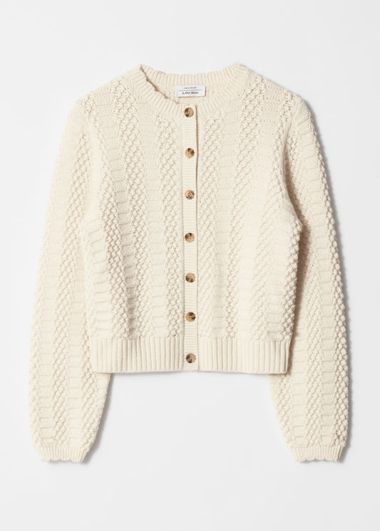 Textured Knit Cardigan