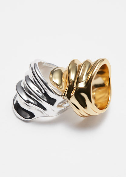 Wavy Sculptural Ring