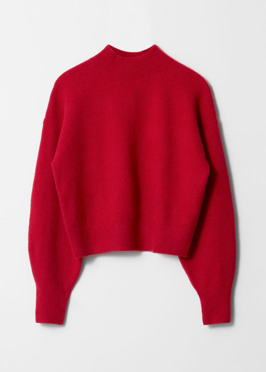 Mock-Neck Sweater