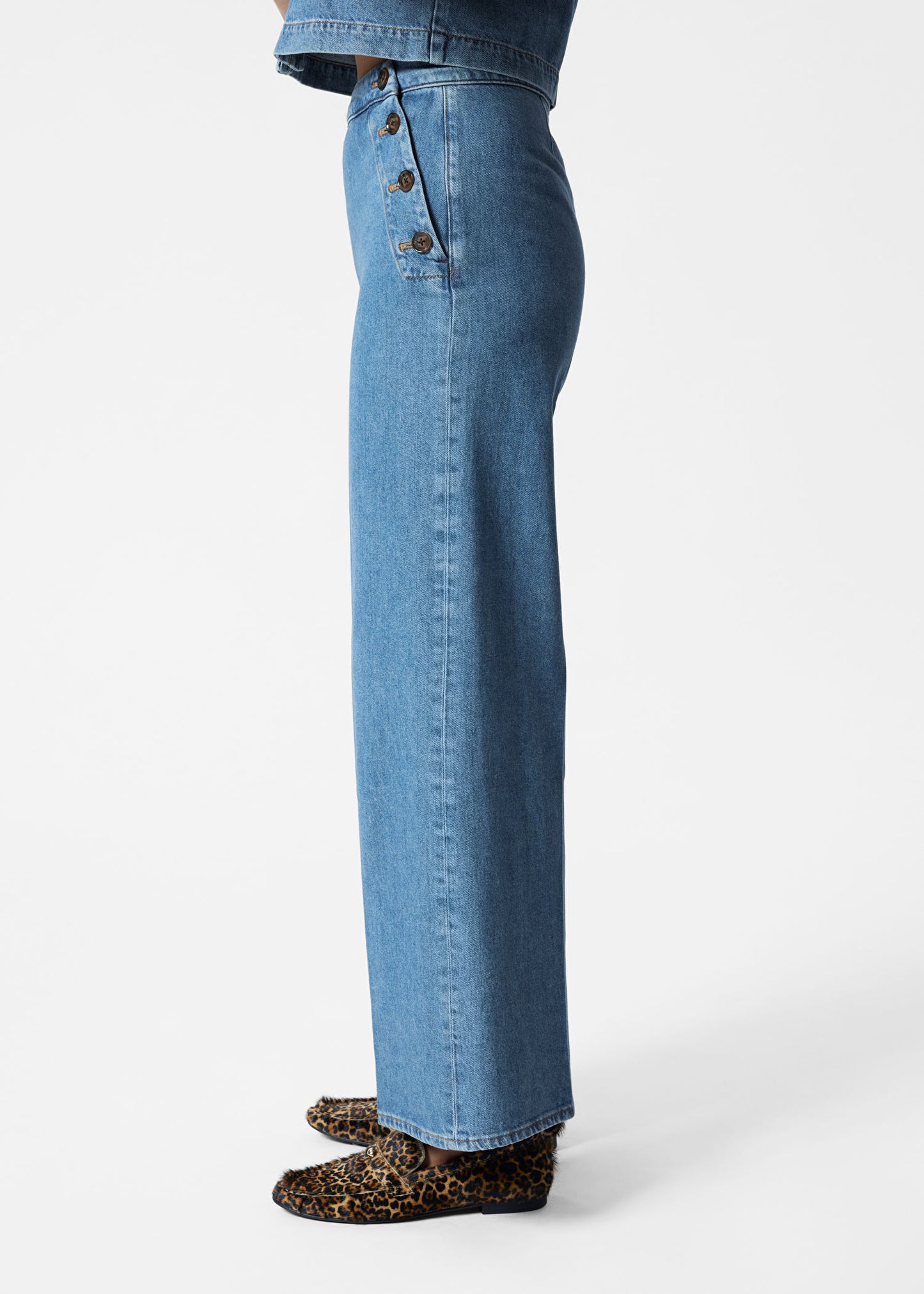 Denim Sailor Trousers