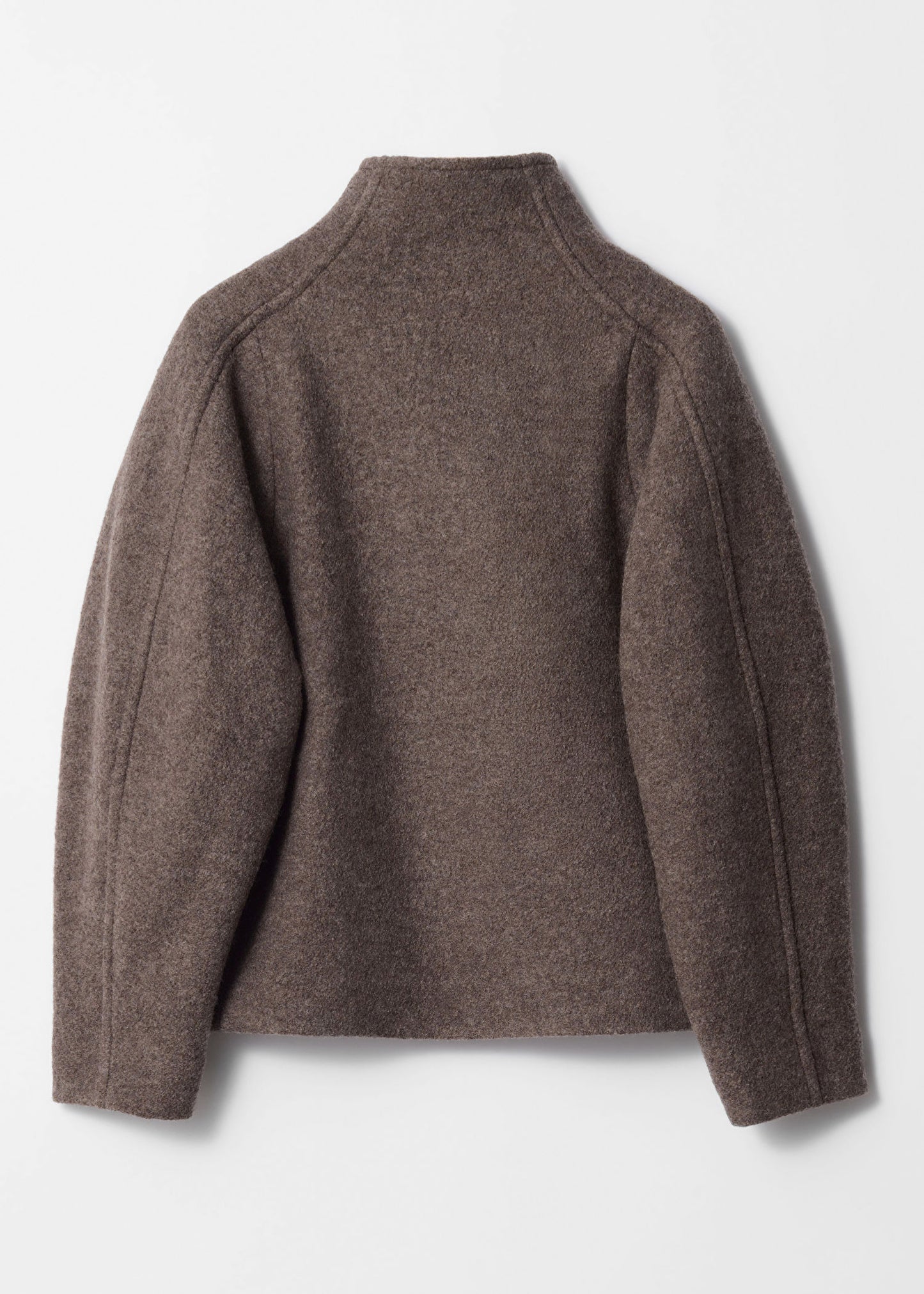 Asymmetric Wool Jacket