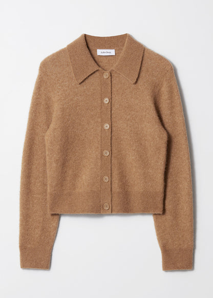 Collared Knit Cardigan